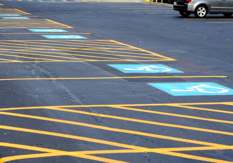 Parking Lot Marking Service detail